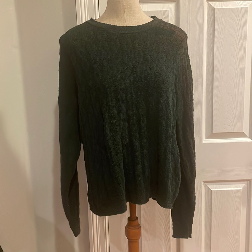 Van Heusen Green sweater cotton green Women’s XL